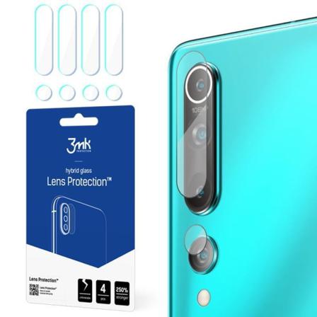 4-pack 3mk Flexibleglass Xiaomi Mi 10 Pro Linsskydd Kamera Transparent