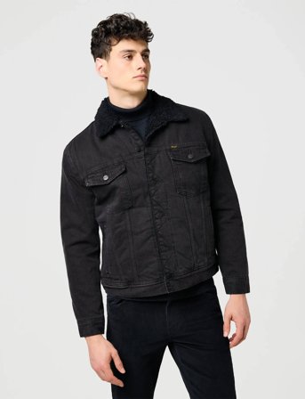 Wrangler Sherpa Classic Jacket - Black - M