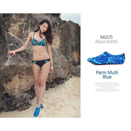 Beach / Yoga Shoes - Blue / Green