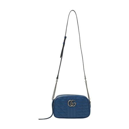 Gucci, Cross body Bags Blauw, Dames, Maat:ONE Size,leer
