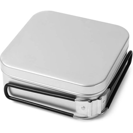 1600ml Ultralett Matboks med Foldbare Håndtak