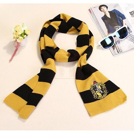 Harry Skjerf Gryffindor Academy Skjerf Hals Cosplay Halloween Skjerf Film Med Samme Skjerf (Hufflepuff College)