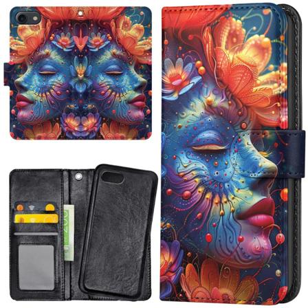 iPhone 6/6s Plus - Lommebok Deksel Psychedelic