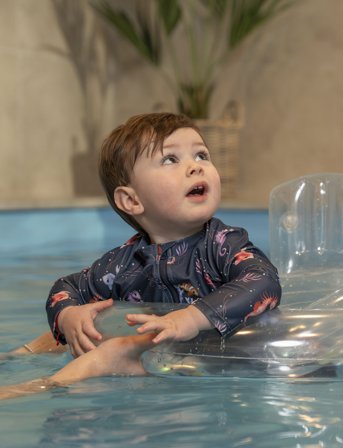 Filibabba Villads – Uv-Dragt Ls 3-4 År – Rainbow Reef - Navy - 98-104