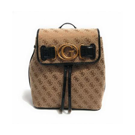 Guess Rugzaks , Beige , Heren , Maat: ONE Size Rugzakken