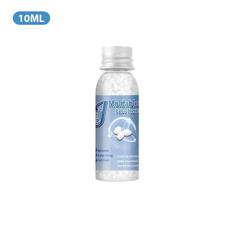 Väliaikaiset hampaiden korjaushelmet puuttuviin rikkoutuneisiin hampaisiin, hammaslääketieteellinen täyteaine, elintarvikelaatuinen, väärät pysyvät 