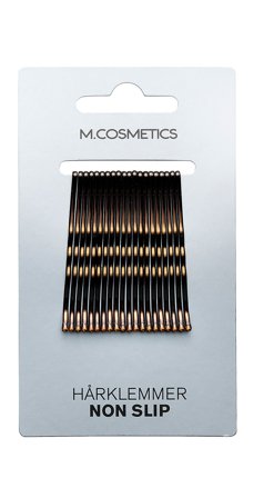 M.COSMETICS Hårklemmer Non-Slip 20 stk, Hår, Hårpynt, Hårnåle