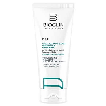 BIOCLIN Cura dei Capelli PRO - Crema Balsamo Capelli Rinforzante Districante 200ml - Balsamo Rinforzante Capelli