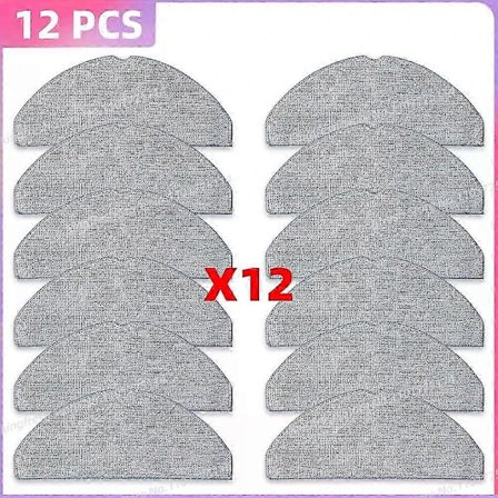 Passer til Roborock Q7 M5 / Q7 M5+ / Q7 L5 / Q7 L5+ / Q7 Tf / Q7 Tf+ / Q7b / Q7t+ Plus Deler Hovedbørste Filter Moppeklut Støvpose [DB]