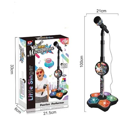 Mikrofon Med Stativ 100cm - Alrico