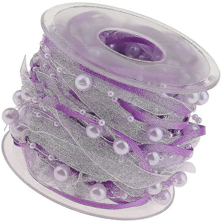 10 meter pärlband pärlband pärlband presentband dekorationsband med pärlor