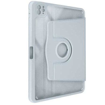 Fodral för iPad Pro 11 2024 - AVIZAR - Flip Rotating Stand - Blå - Kameraskydd