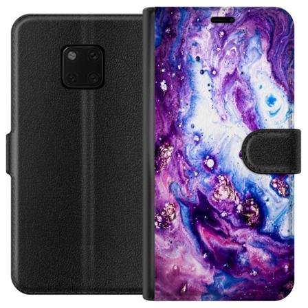 Huawei Mate 20 Pro Tegnebogsetui Galakse Marmor
