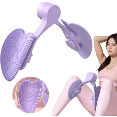 Thigh Master, Trænings- og bækkenbundstræner til kvinder, Hofte- og indre lårmuskler, Ben slankeclips til postpartum-restitution og hjemmetræning