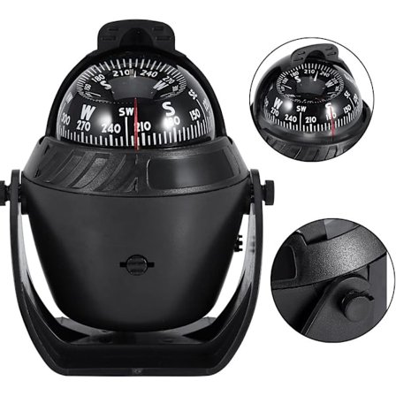 Vene Kompassi, Retkeily Kompassi, Auto Vene Merikompassi LED Navigointi