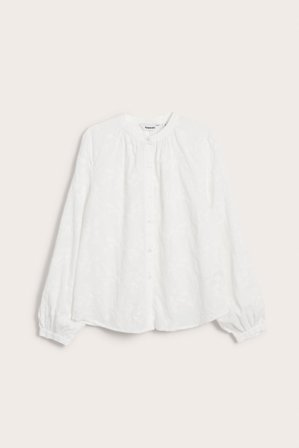 Kappahl | Bluse med brodering | Offwhite