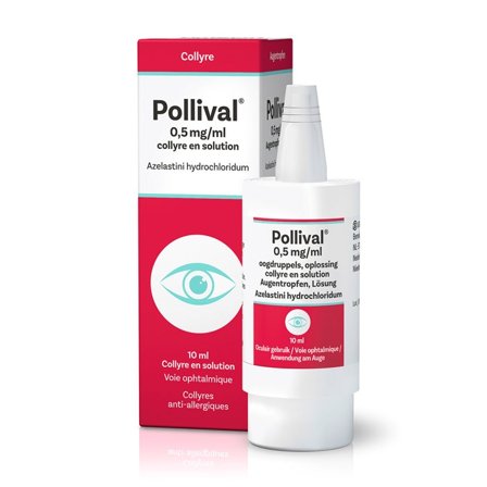 Pollival Collirio Flacone 10ml 0,5mg/ml