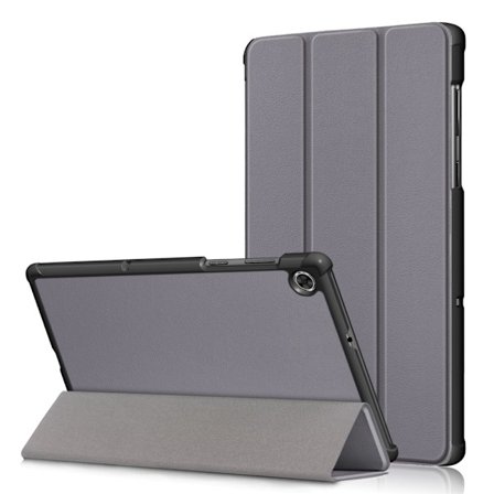 SKALO Lenovo Tab M10 FHD Plus 10.3" Trifold Suojakotelo - Harmaa