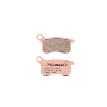 Gesinterte Motocross-Bremsbeläge Hinten Proworks Sinter Offroad - Gas Gas MC 65 2021-2022