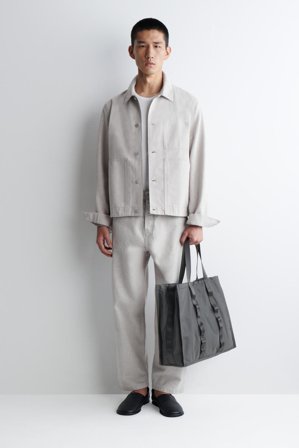 COS Men's Transit Tote Bag - Nylon in Grey