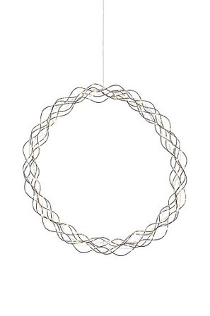 Jotex - Seppele Kihara 45cm Hopea - Osta Joulun koristevalot Jotex