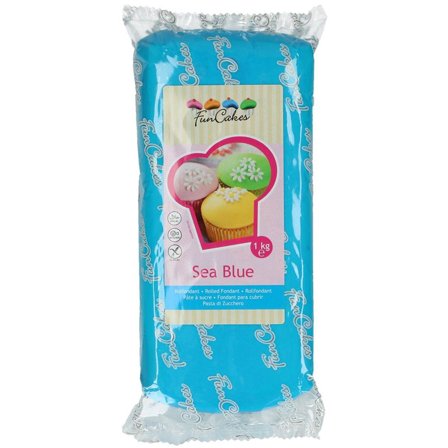Sokerimassa Sea Blue 1 kg