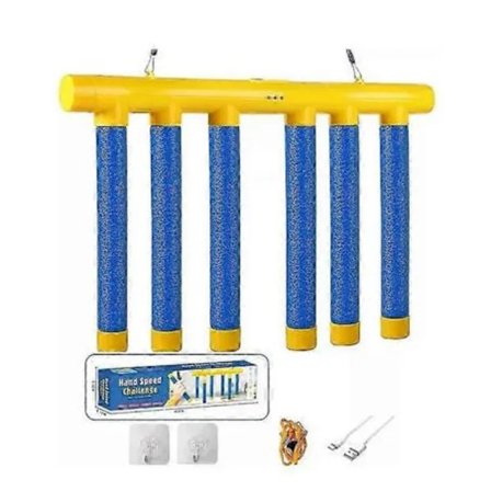 Hånd-øye-koordinasjonslek Reaksjonslek Fangstpinne Maskinleke Morsom Leke For 8-12 År Gamle Barn Blå