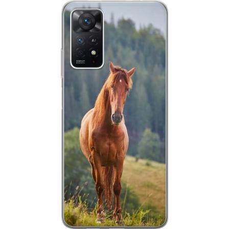 Xiaomi Redmi Note 11 Pro 5g Genomskinligt Skal Hästar