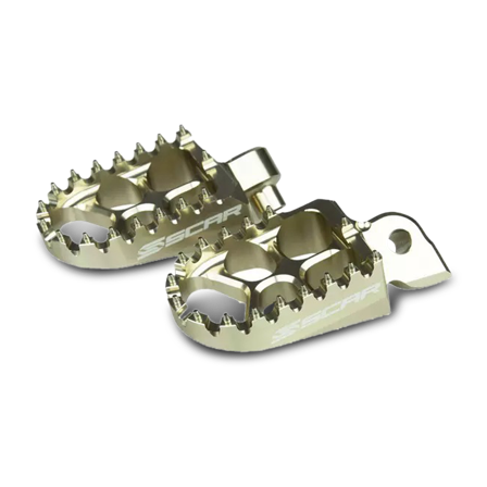 SCAR Evo Footpegs - Yamaha YZ 65 2018-2026