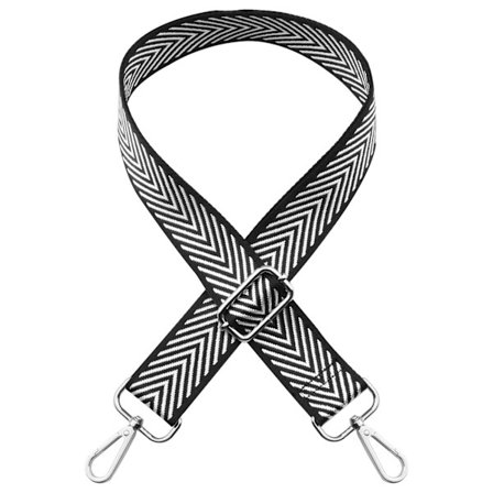 Bred axelrem, justerbar ersättningsbälte gitarr stil crossbody handväska väska rem