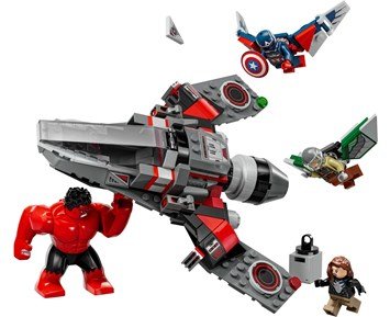 LEGO-Super Heroes Captain America i kamp mot Red Hulk 76292-LEGO Captain America i kamp mot Red Hulk 76292-LEGO-Ukategoriserte produkter
