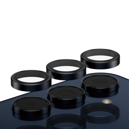 PanzerGlass Hoops Black Camera Lens Protector Samsung Galaxy A55 5G