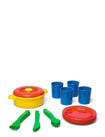 Dinner Set In Net 22 Pcs Patterned Dantoy