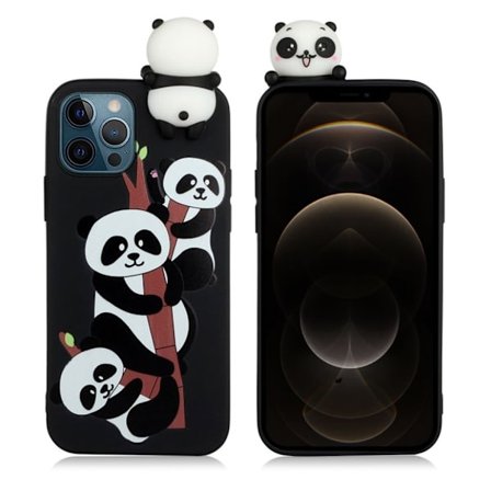 Cute 3D iPhone 12 Pro Max skal - Vit