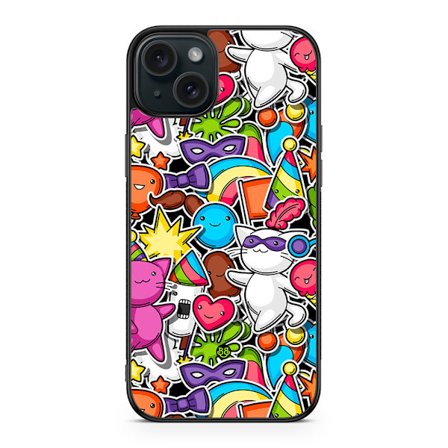 Bjornberry Skal iPhone 15 Plus - Klistermärken