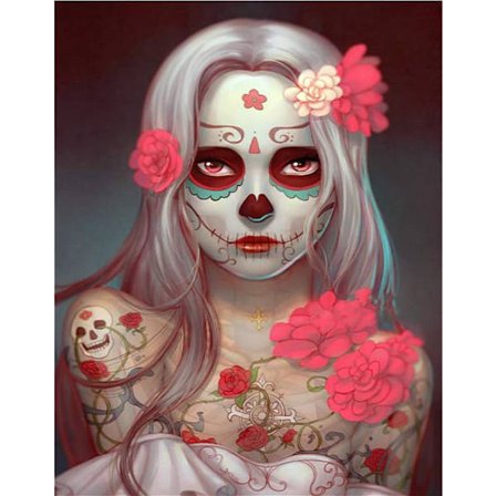 30*40 CM 5D Diamantmaleri Kits til Piger til Jul, Halloween, Fuld Diamantkunst Kits til Børn,