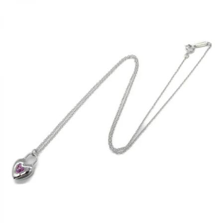 Tiffany & Co. Pre-owned, Pre-owned Necklace Grijs, Dames, Maat:ONE Size