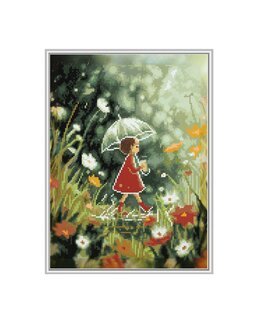 Diamond Painting Regnværsdag - Art City