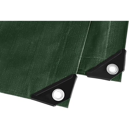 Grön presenning för tunga laster 260 g/m² 3m x 3m