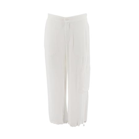 Fabiana Filippi, Trousers Pad 272W388D377 Biały, Kobieta, Rozmiar: S