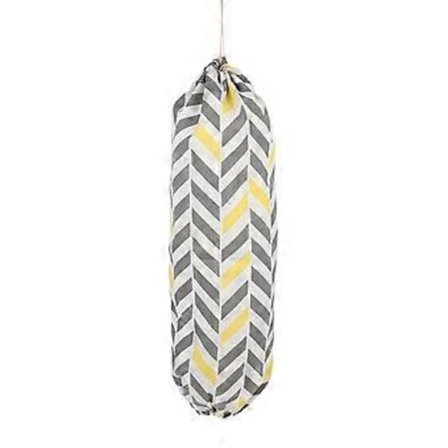 Praktisk poseholder i plast, vegghengt dispenser for handleposer til hjemmet