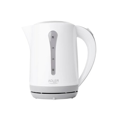 Adler Vattenkokare 2,5L 2200W - Vit