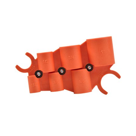 1/4 tommer til 1 tommer dybdemåler og afgratningsværktøj til rør, kobber,