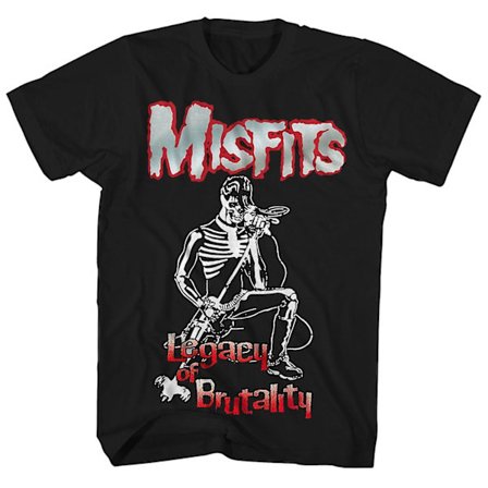 The Misfits T Shirt Legacy Of Brutality Misfits Shirt