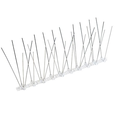 3 metriä - Ruostumaton teräs Anti Pigeon Anti Crow Bird Repellent