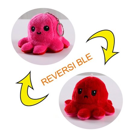 Flipped Octopus Doll Plyschleksakspresent, Claw Machine, Kastapresent