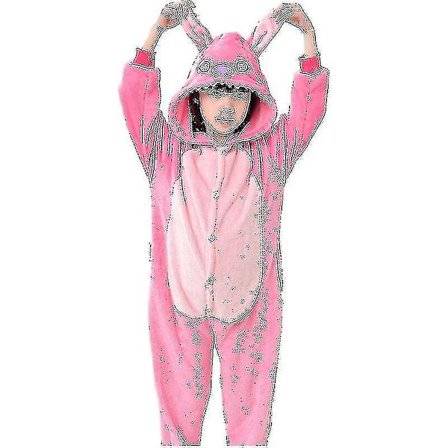 Disney Lilo & Stitch Yksikokoinen Pyjama Lapsille Plushi Kigurumi Onesie Talvi Lämmin Vaatteet Joululahja 2
