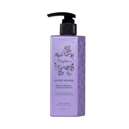 Saphira, Glossy Blonde, Rich In Minerals, Hair Colour Shampoo, For Blonde Hair, Blonde, 250 ml