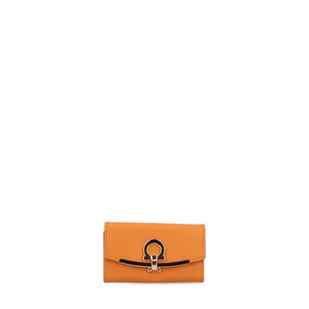 Salvatore Ferragamo Wallets ; Cardholders Orange, Dame Punge og Kortholder, Størrelse: ONE Size