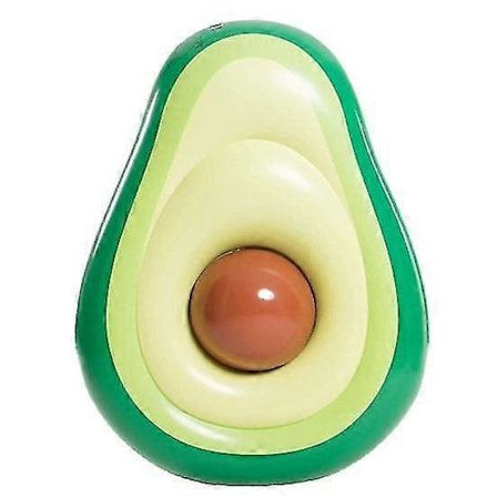 Jätte Avokado Uppblåsbar Flytmadrass med Boll Stor PVC Pool Flytleksak Utomhus Sommar Strandflotte Lounger för Vuxna Barn{hh}